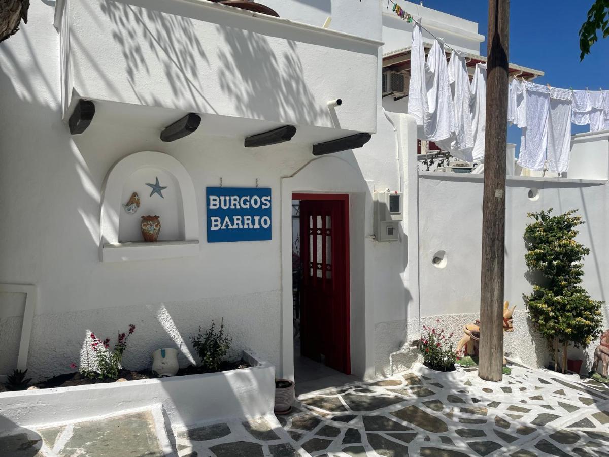 Burgos Barrio Hotel Naxos City Bagian luar foto